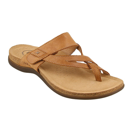 Taos Perfect Sandal (Women) - Tan Sandals - Thong - The Heel Shoe Fitters