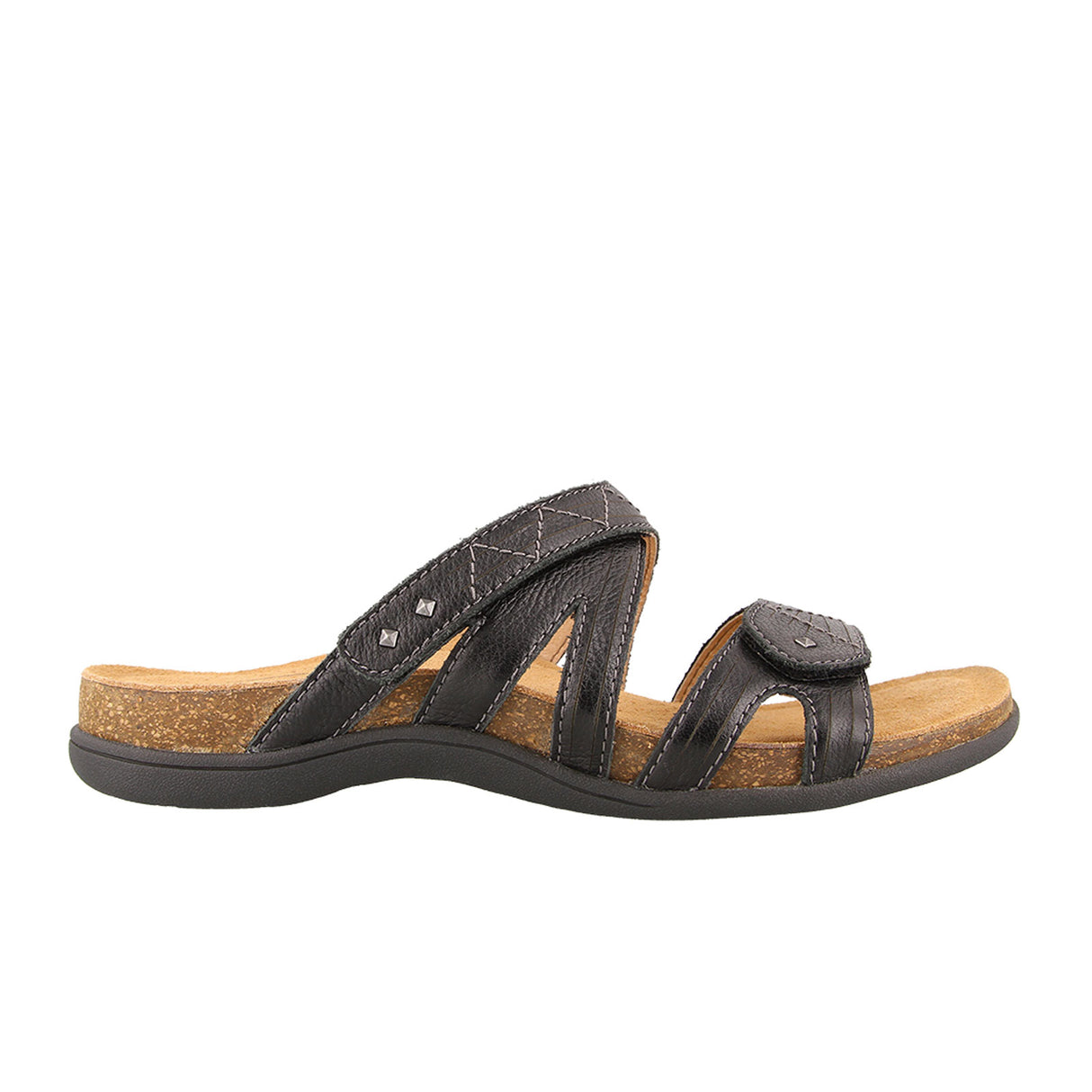 Taos Premier Slide Sandal (Women) - Black Sandals - Slide - The Heel Shoe Fitters