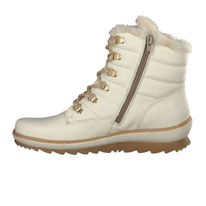 Remonte R8480-80 (Women) - Dirty White/Bianco Boots - Fashion - Mid Boot - The Heel Shoe Fitters