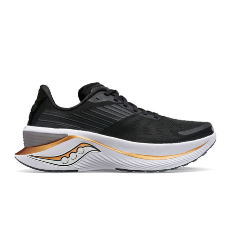 Saucony Endorphin Shift 3 Running Shoe (Men) - Black/Goldstruck Athletic - Running - The Heel Shoe Fitters