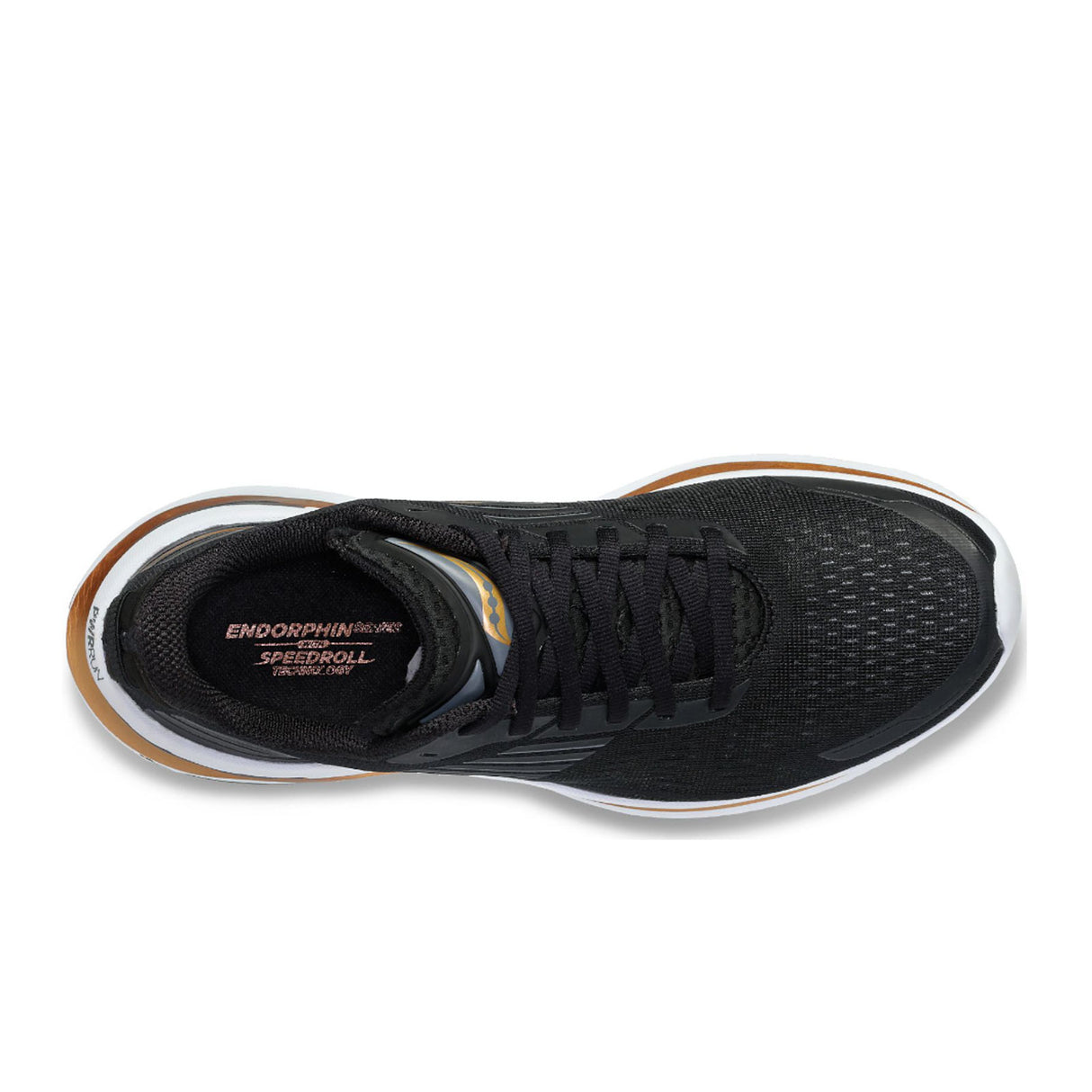 Saucony Endorphin Shift 3 Running Shoe (Women) - Black/Goldstruck Athletic - Running - The Heel Shoe Fitters