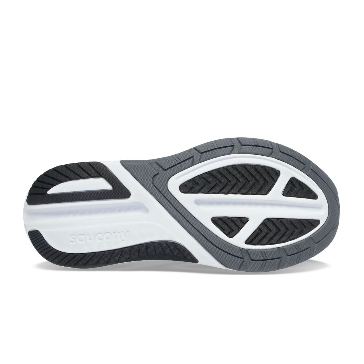 Saucony Echelon 9 Extra Wide Running Shoe (Men) - Black/White Athletic - Running - The Heel Shoe Fitters