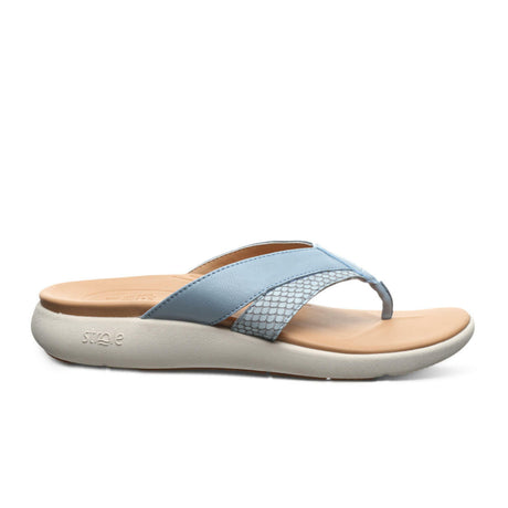 Strole Bliss Thong Sandal (Women) - Light Blue Sandals - Thong - The Heel Shoe Fitters