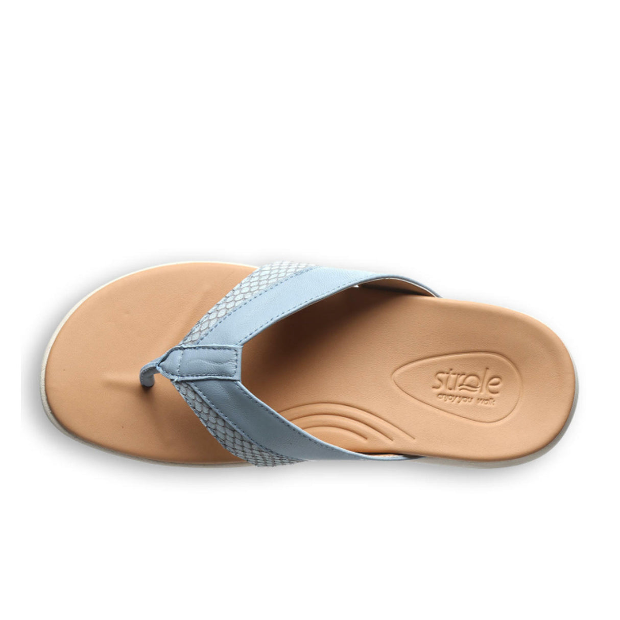 Strole Bliss Thong Sandal (Women) - Light Blue Sandals - Thong - The Heel Shoe Fitters