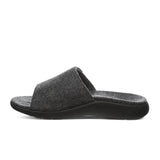 Strole Den Slipper (Women) - Graphite Sandals - Slide - The Heel Shoe Fitters