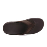 Strole Vibe Thong Sandal (Men) - Dark Brown Sandals - Thong - The Heel Shoe Fitters