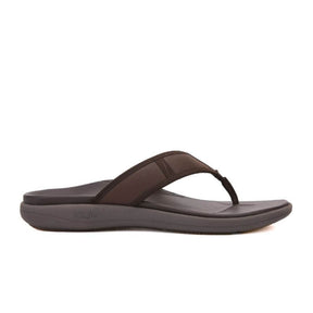 Strole Vibe Sandal (Men) - Dark Brown Sandal - Thong - The Heel Shoe Fitters