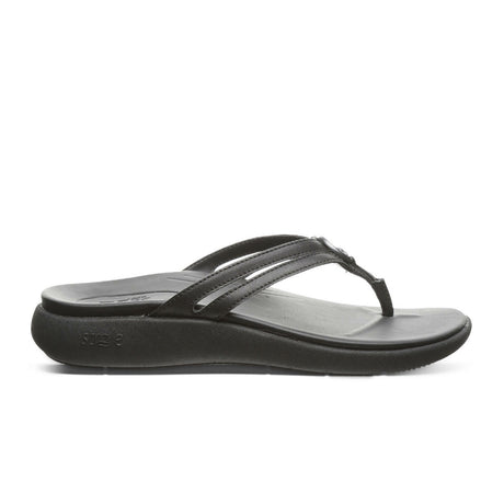Strole Horizon Thong Sandal (Women) - Black 2 Sandals - Thong - The Heel Shoe Fitters
