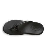 Strole Horizon Thong Sandal (Women) - Black 2 Sandal - Thong - The Heel Shoe Fitters