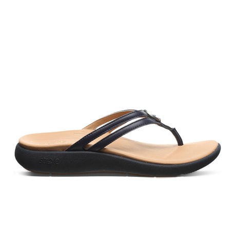 Strole Horizon Thong Sandal (Women) - Navy Sandals - Thong - The Heel Shoe Fitters