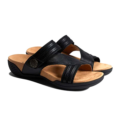 Halsa Desiree Slide Sandal (Women) - Black Sandals - Slide - The Heel Shoe Fitters