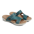 Halsa Desiree Slide Sandal (Women) - Blue Sandals - Slide - The Heel Shoe Fitters