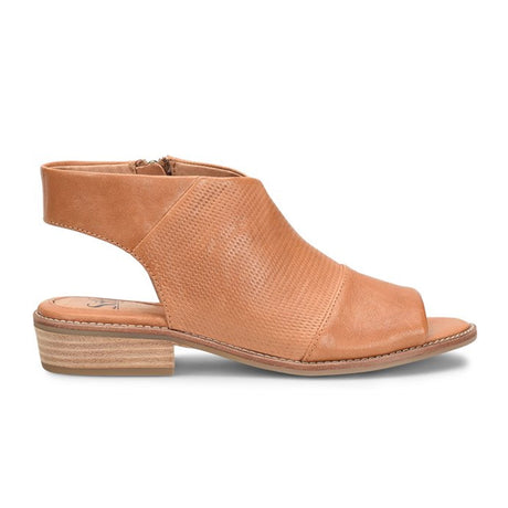 Sofft Natalia Sling Sandal (Women) - Luggage Sandals - Heel/Wedge - The Heel Shoe Fitters