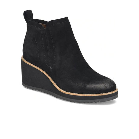 Sofft Emeree Wedge Boot (Women) - Black Boots - Fashion - Wedge - The Heel Shoe Fitters