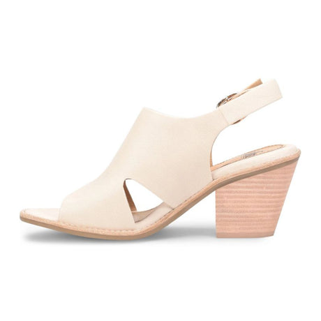 Sofft Mendi Slingback Sandal (Women) - Tapioca Grey Sandals - Heel/Wedge - The Heel Shoe Fitters