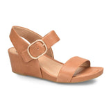 Sofft Vaya Wedge Sandal (Women) - Luggage Sandals - Heel/Wedge - The Heel Shoe Fitters