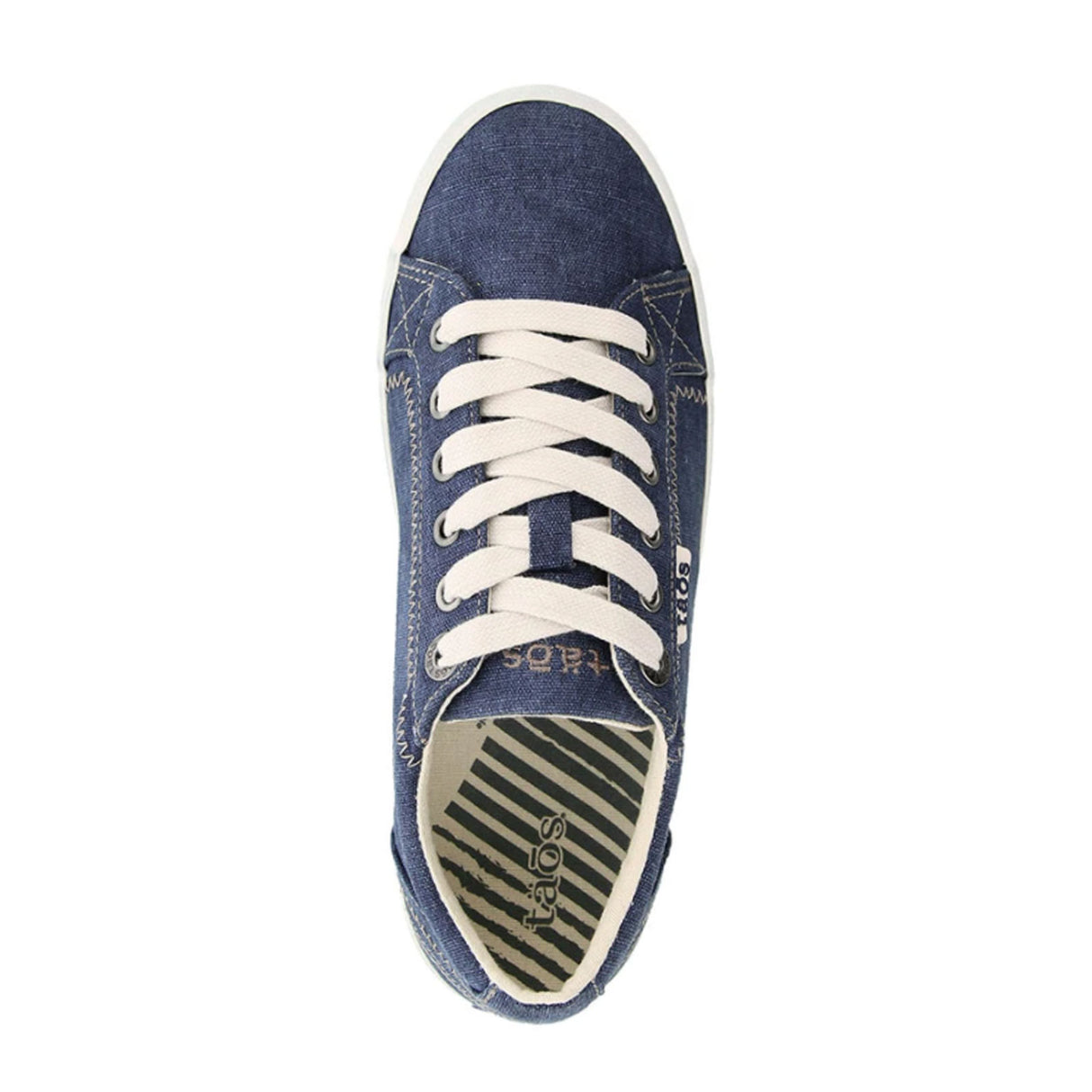 Taos Star Sneaker (Women) - Blue Wash Canvas Athletic - Casual - Lace Up - The Heel Shoe Fitters