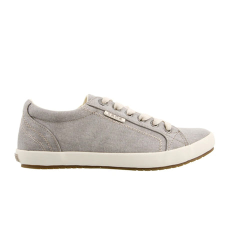 Taos Star Sneaker (Women) - Grey Wash Canvas Athletic - Casual - Lace Up - The Heel Shoe Fitters