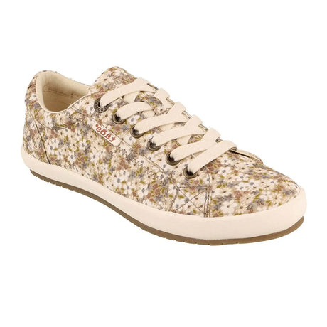 Taos Star Sneaker (Women) - Natural Floral Multi Dress-Casual - Sneakers - The Heel Shoe Fitters