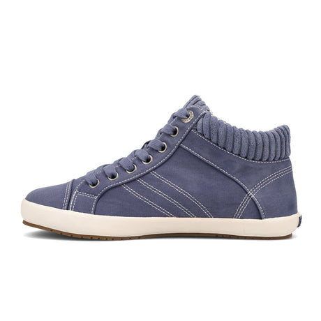 Taos Startup Mid Top Sneaker (Women) - Indigo Distressed Dress-Casual - Sneakers - The Heel Shoe Fitters