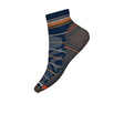 Smartwool Hike Light Cushion Pattern Ankle Sock (Unisex) - Deep Navy Accessories - Socks - Performance - The Heel Shoe Fitters
