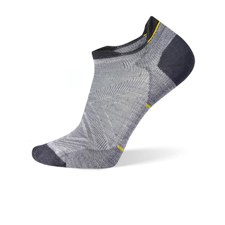 Smartwool Run Zero Cushion Low Ankle Sock (Men) - Light Gray Accessories - Socks - Performance - The Heel Shoe Fitters