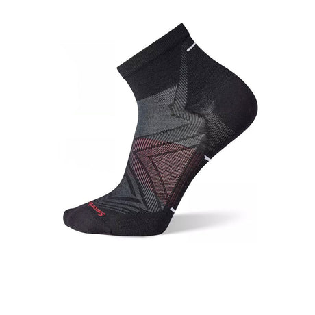 Smartwool Run Zero Cushion Ankle Sock (Men) - Black Accessories - Socks - Performance - The Heel Shoe Fitters