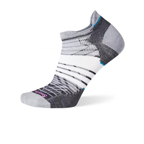 Smartwool Run Zero Cushion Stripe Low Ankle Sock (Women) - Black Accessories - Socks - Performance - The Heel Shoe Fitters