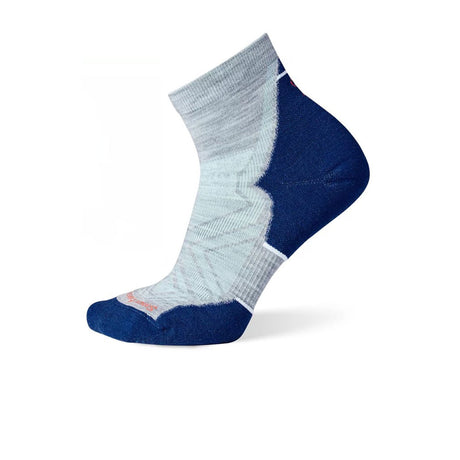 Smartwool Run Targeted Cushion Ankle Sock (Women) - Light Gray Accessories - Socks - Performance - The Heel Shoe Fitters