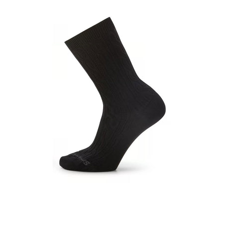 Smartwool Everyday Cable Crew Sock (Women) - Black Accessories - Socks - Lifestyle - The Heel Shoe Fitters