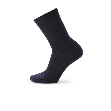 Smartwool Everyday Cable Crew Sock (Women) - Deep Navy Heather Accessories - Socks - Lifestyle - The Heel Shoe Fitters