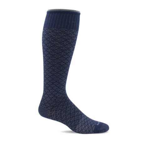 Sockwell Featherweight Fancy Over the Calf Compression Sock (Women) - Denim Accessories - Socks - Compression - The Heel Shoe Fitters