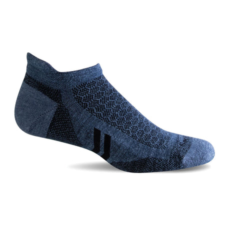Sockwell Incline II Micro Compression Sock (Men) - Denim Accessories - Socks - Compression - The Heel Shoe Fitters