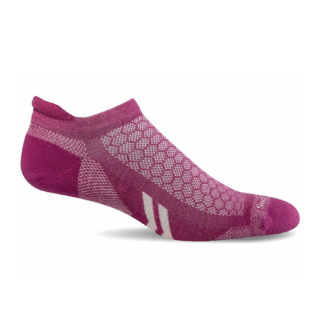 Sockwell Incline II Micro Compression Sock (Women) - Raspberry Accessories - Socks - Compression - The Heel Shoe Fitters