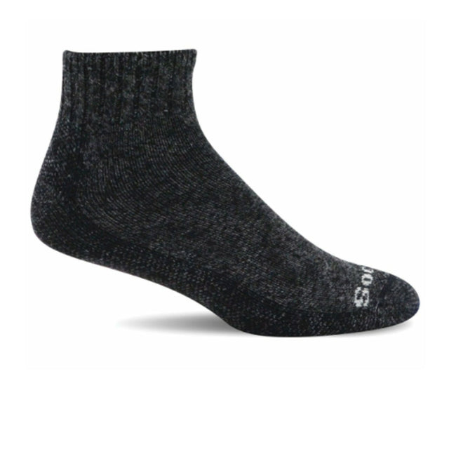 Sockwell Big Easy Mini Crew Sock (Men) - Black Accessories - Socks - Performance - The Heel Shoe Fitters