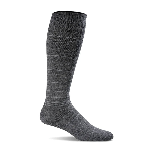 Sockwell Circulator Over the Calf Compression Sock (Men) - Charcoal Accessories - Socks - Compression - The Heel Shoe Fitters