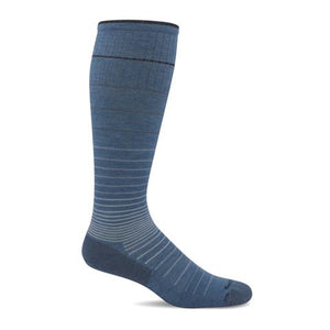 Sockwell Circulator Compression Sock (Women) - Bluestone Socks - Comp - Over the Calf - The Heel Shoe Fitters