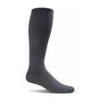 Sockwell Twister Over the Calf Compression Sock (Women) - Solid Black Socks - Compression - Over the Calf - The Heel Shoe Fitters