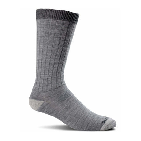 Sockwell Easy Does It Crew Sock (Men) - Grey Accessories - Socks - Performance - The Heel Shoe Fitters