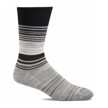 Sockwell Easy Does It Crew Sock (Women) - Grey Accessories - Socks - Performance - The Heel Shoe Fitters