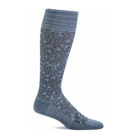 Sockwell New Leaf Over the Calf Compression Sock (Women) - Bluestone Accessories - Socks - Compression - The Heel Shoe Fitters