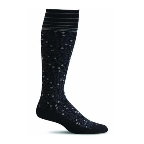 Sockwell New Leaf Over the Calf Compression Sock (Women) - Black Accessories - Socks - Compression - The Heel Shoe Fitters