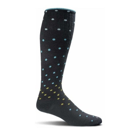 Sockwell On the Spot Over the Calf Compression Sock (Women) - Black Multi Accessories - Socks - Compression - The Heel Shoe Fitters