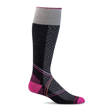 Sockwell Pulse Over the Calf Compression Sock (Women) - Black Accessories - Socks - Compression - The Heel Shoe Fitters