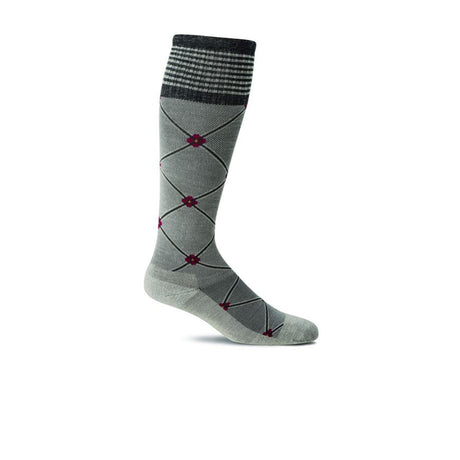Sockwell Elevation Over the Calf Compression Sock (Women) - Oyster Accessories - Socks - Compression - The Heel Shoe Fitters