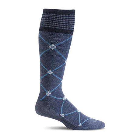 Sockwell Elevation Over the Calf Compression Sock (Women) - Denim Accessories - Socks - Compression - The Heel Shoe Fitters