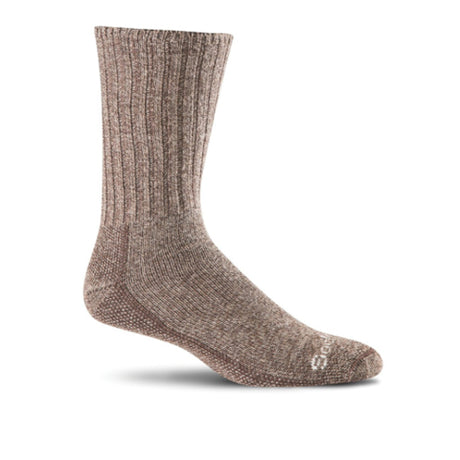 Sockwell Big Easy Relaxed Fit Crew Sock (Men) - Espresso Accessories - Socks - Lifestyle - The Heel Shoe Fitters