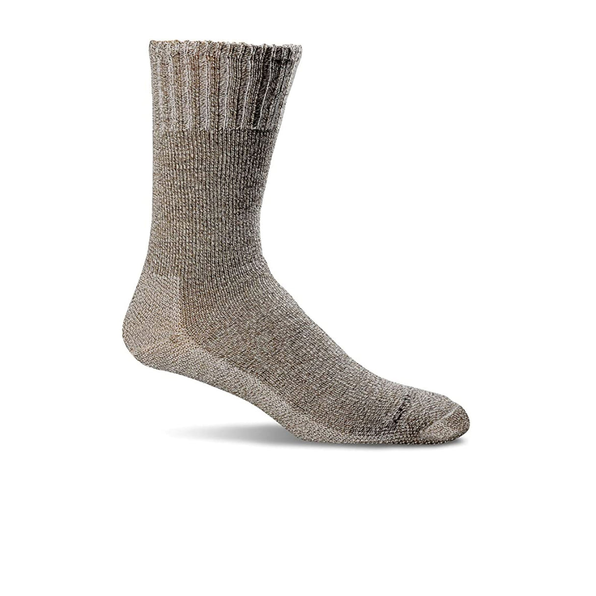 Sockwell Big Easy Relaxed Fit Crew Sock (Women) - Bark Accessories - Socks - Lifestyle - The Heel Shoe Fitters