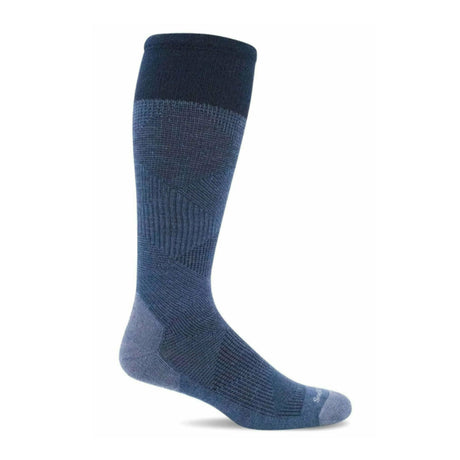 Sockwell Diamond Dandy Over the Calf Compression Sock (Men) - Denim Accessories - Socks - Compression - The Heel Shoe Fitters