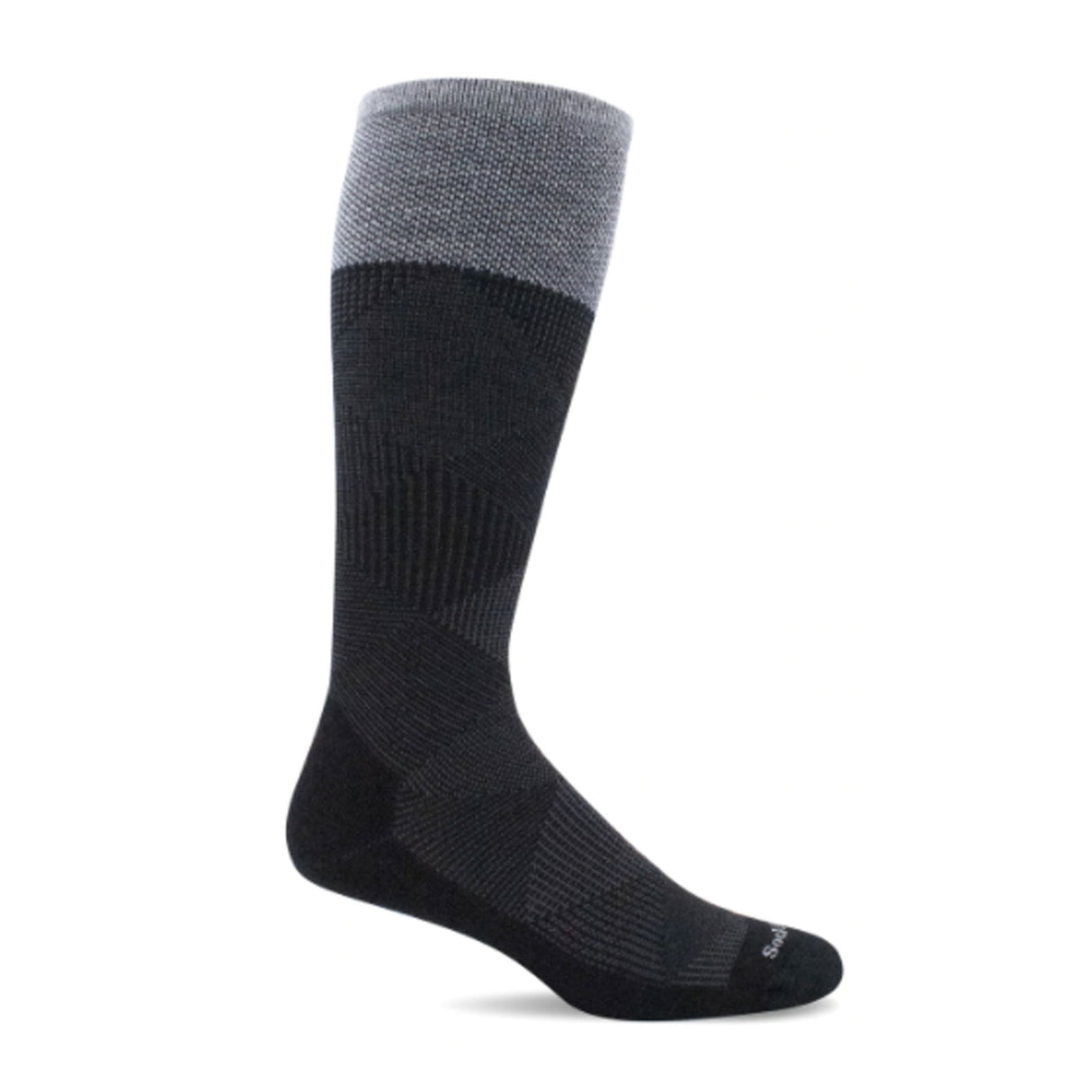 Sockwell Diamond Dandy Over the Calf Compression Sock (Men) - Black Accessories - Socks - Lifestyle - The Heel Shoe Fitters